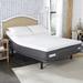 Twin XL Medium 14" Gel/Foam Mattress - Comforpedic from Beautyrest Gel Memory Foam & Adjustable Base | 80 H x 38 W 14 D in Wayfair 35602-04654-WFA