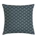 East Urban Home Indoor/Outdoor Geometric 28" Throw Pillow Cover Polyester | 28 H x 28 W x 0.1 D in | Wayfair E2C5506722FB4C73B3D2E0512F3D3339