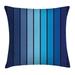 East Urban Home Indoor/Outdoor Striped 28" Throw Pillow Cover Polyester | 28 H x 28 W x 0.1 D in | Wayfair B814EC4611EC43A0BBCD9EEE1A387E8D