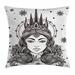 East Urban Home Indoor/Outdoor 36" Throw Pillow Cover Polyester | 36 H x 36 W x 0.1 D in | Wayfair F2EB2571577941228C931A89762E4A21