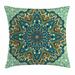 East Urban Home Indoor/Outdoor Floral 36" Throw Pillow Cover Polyester | 36 H x 36 W x 0.1 D in | Wayfair 39102EA3C64643E0A9A4EED4D06B5BF4