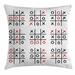 East Urban Home Xo Indoor/Outdoor 26" Throw Pillow Cover Polyester | 26 H x 26 W x 0.1 D in | Wayfair 942746C8F8B54CECA78ED9405B910CB6