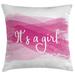 East Urban Home Gender Reveal Indoor/Outdoor 28" Throw Pillow Cover Polyester | 28 H x 28 W x 0.1 D in | Wayfair 1836A638C9C14E3781423AD70DE15B16