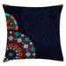 East Urban Home Indoor/Outdoor Geometric 26" Throw Pillow Cover Polyester | 26 H x 26 W x 0.1 D in | Wayfair F6119CF39B0B49B88F268CF32DE89AEA