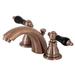Kingston Brass Duchess Widespread Bathroom Faucet w/ Drain Assembly, Copper in Brown | 3.38 H x 3.38 D in | Wayfair KB956AKL