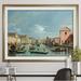 Darby Home Co 'Venice the Grand Canal Facing Santa' Graphic Art Print Canvas/Paper | 31 H x 43 W x 1.5 D in | Wayfair
