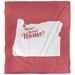 East Urban Home Sweet Portland Single Duvet Cover Microfiber, Polyester in Red | Wayfair 1C4E712E85ED4A64B8CEF406171347F6