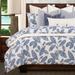 Ernest Hemingway Lagoon Tropical Duvet Cover & Insert Set Polyester/Polyfill/Cotton in Blue | Full Duvet + 2 Shams + 2 Throw Pillows | Wayfair