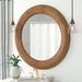 Bayou Breeze Gower Beveled Accent Mirror Metal in Brown | 40 H x 40 W x 1 D in | Wayfair BLMT5679 42066881