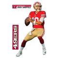 Fathead Jimmy Garoppolo San Francisco 49ers Home 3-Pack Life-Size Removable Wall Decal