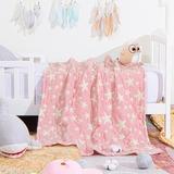 Harriet Bee Braiden Muslin Baby Blanket Muslin, Cotton in Pink | 40 H x 30 W in | Wayfair E86973A5030B47128325F7A07504EAF0