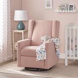 Latitude Run® Bines 28.5" Wide Manual Swivel Club Recliner Polyester in Pink | 28.5 W in | Wayfair 45F66B33D211417A91B1D1ED18DBAA2A