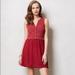 Anthropologie Dresses | Anthropologie Saturday/Sunday Highway Day Dress | Color: Red | Size: L