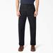 Dickies Men's Big & Tall Relaxed Fit Heavyweight Duck Carpenter Pants - Rinsed Black Size 34 36 (1939)