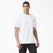 Dickies Men's Big & Tall Lightweight Short Sleeve Pocket T-Shirt - White Size 3Xl 3XL (WS436)