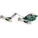 StarTech.com 2 Port Serielle PCIe RS232 Adapter Karte - Serielle PCIe RS232 Host Controller Karte - PCIe auf seriell DB9 - 16950 UART - Nidrig Profil Erweiterungskarte - Windows & Linux (PEX2S953LP)