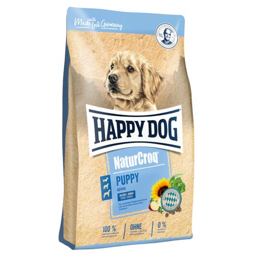 2 x 15kg Welpen Happy Dog NaturCroq Hundefutter trocken