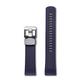 CRAFTER BLUE 22mm Curved End Watch Band Rubber Strap Replacement for Seiko Turtle Prospex Automatic Dive Watch SRP773, SRP775, SRP777, SRP779, SBDY013, SBDY015, SBDY017, SBDY021, SBDY027 etc Blue