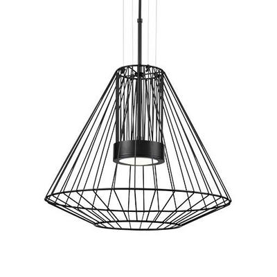 Kuzco Lighting Arctic 23 Inch Tall LED Outdoor Hanging Lantern - EP68420-BK