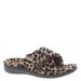 Vionicl Indulge Relax Leopard - Womens 11 Tan Slipper Medium