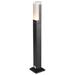 ABBA Lighting USA CDPA60 Low Voltage Hardwired LED Pathway Light Aluminium/Metal in Black/Gray | 23.5 H x 2 W x 2 D in | Wayfair