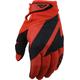 FXR Clutch Strap Motocross Handschuhe, schwarz-rot, Größe L