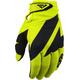 FXR Clutch Strap Motocross Handschuhe, schwarz-gelb, Größe M