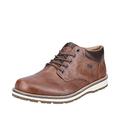 Rieker Herren Bequemschuhe 18440, Männer Schnürhalbschuhe,wasserdicht,riekerTEX,Schnuerer,straßenschuhe,Strassenschuhe,braun (25),43 EU / 9 UK