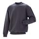 J.A.K. 0614858 Serie 8506 70% Baumwolle/30% Polyester Sweatshirt, Grau, 5XL Größe