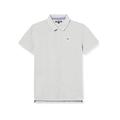 Tommy Hilfiger - Boys Clothes - Boys Tops - Boys T Shirts - Tommy Hilfiger Boys - Polo Shirt - Boy's Tommy Polo - Grey Heather ​- Size 8