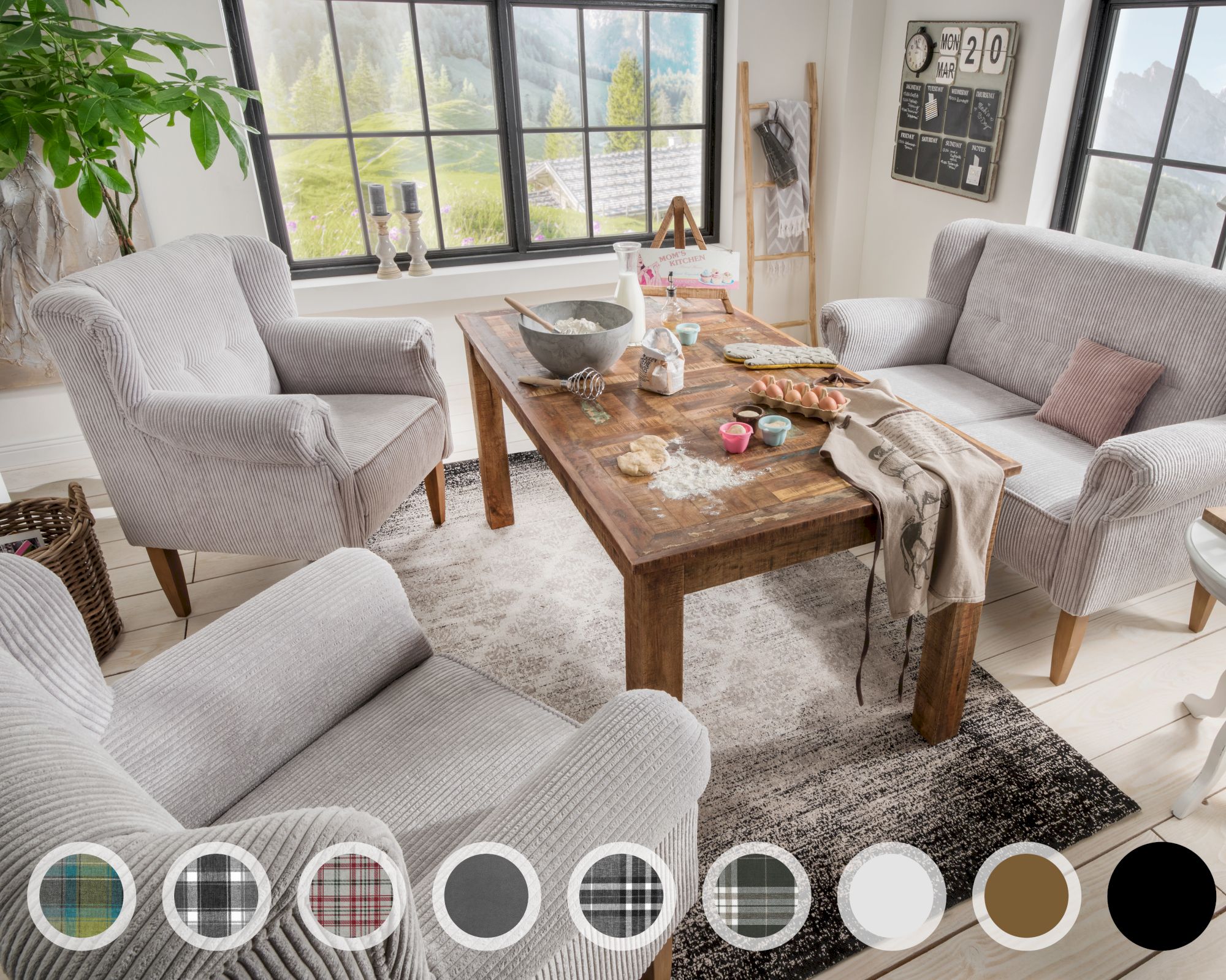 Massivholz »Pavolo« Sessel PK A 3312 / Buche natur