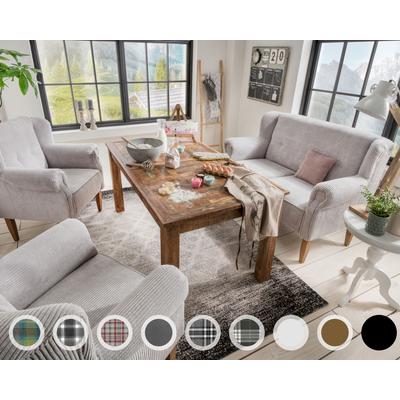 Massivholz »Pavolo« Tischsofa 2-Sitzer / PK K 1630 / weiss Image