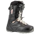 Nitro Snowboards Damen Crown TLS '20 All Mountain Freeride Freestyle Schnellschnürsystem Boot Snowboardboot, Black-Rose, 27.0