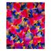 East Urban Home Floral Color I Fleece Soft Sherpa Blanket Microfiber/Fleece/Microfiber/Fleece | 68 W in | Wayfair 5E4A6FDD38104BA0BAF79FC1940968BE