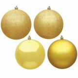 Freeport Park® Holiday Décor Ball Ornament Plastic in Yellow | Wayfair 934628C41F6444EBA1B5C0FEE5DC82AD