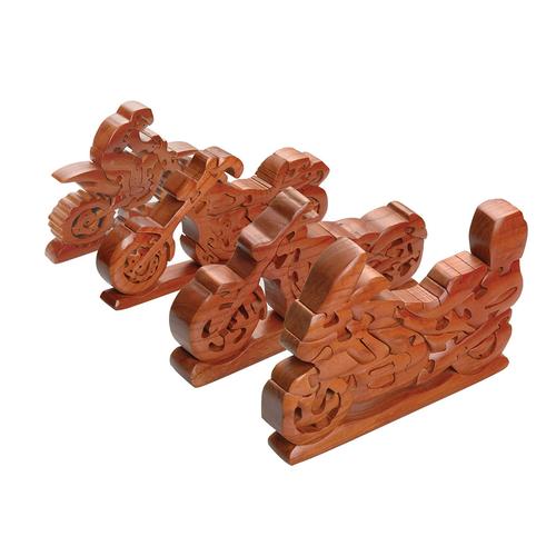 Booster Motorrad Holz Puzzle
