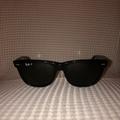 Ray-Ban Accessories | Black Polarized Ray Ban Wayfarers | Color: Black | Size: Os