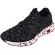 ASICS Men's (F) HyperGEL-KENZEN Road Running Shoe, Black/White/Red, 8.5 UK