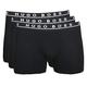 Hugo Boss Boss Boxer Briefs 3P BT Pack of 3 Big and Tall 3XL 4XL 5XL Cotton Stretch - Black - XXXX-Large