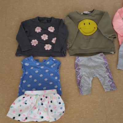 Zara Matching Sets | Baby Girl 9-12 Months Clothes Lot 15 Pieces | Color: Brown | Size: 9-12mb