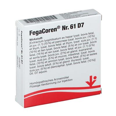 Fegacoren Nr.61 D 7 Ampullen 5x2 ml Image
