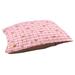 East Urban Home Valentine's Day Plaid Pattern Indoor Designer Pillow Fabric in Pink | 7 H x 28 W x 18 D in | Wayfair