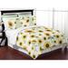 Sweet Jojo Designs Sunflower Bedding Comforter Set Polyester/Polyfill/Microfiber in Brown | Wayfair Sunflower-Q-3