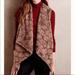 Anthropologie Jackets & Coats | Anthropologie Elevenses Faux Fur Pelage Vest Tan | Color: Tan | Size: S