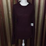 Free People Tops | 3/$45 New Free People Long Sleeve Top Shirt Tunic | Color: Purple | Size: L