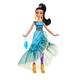 Disney Prinzessin Style Serie, Jasmin Modepuppe, modernes Abendkleid, Ohrringe, Handtasche und Schuhe, Spielzeug für Mädchen ab 6 Jahren