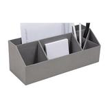 Bigso Elisa Desk Supplies Organizer in Gray | 4.9 H x 13.1 W x 4.9 D in | Wayfair 275154101