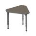 Marco Apex Series Manufactured Wood Adjustable Height Collaborative Desk Wood/Laminate/Metal in Brown | 30 H x 30 W x 34 D in | Wayfair