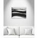 Casa Fine Arts Bold Strokes - Floater Frame Painting Print on Canvas Metal in Black | 30 H x 40 W x 2 D in | Wayfair 32869-01