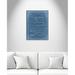 Casa Fine Arts Boat 2 print - - Floater Frame Graphic Art Print on Canvas Metal in Blue | 40 H x 30 W x 2 D in | Wayfair 33969-01